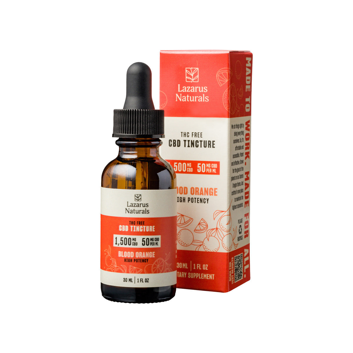 CBD Tincture, 50mg/ml