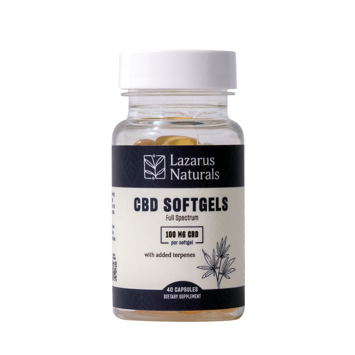 CBD Softgels, 100mg